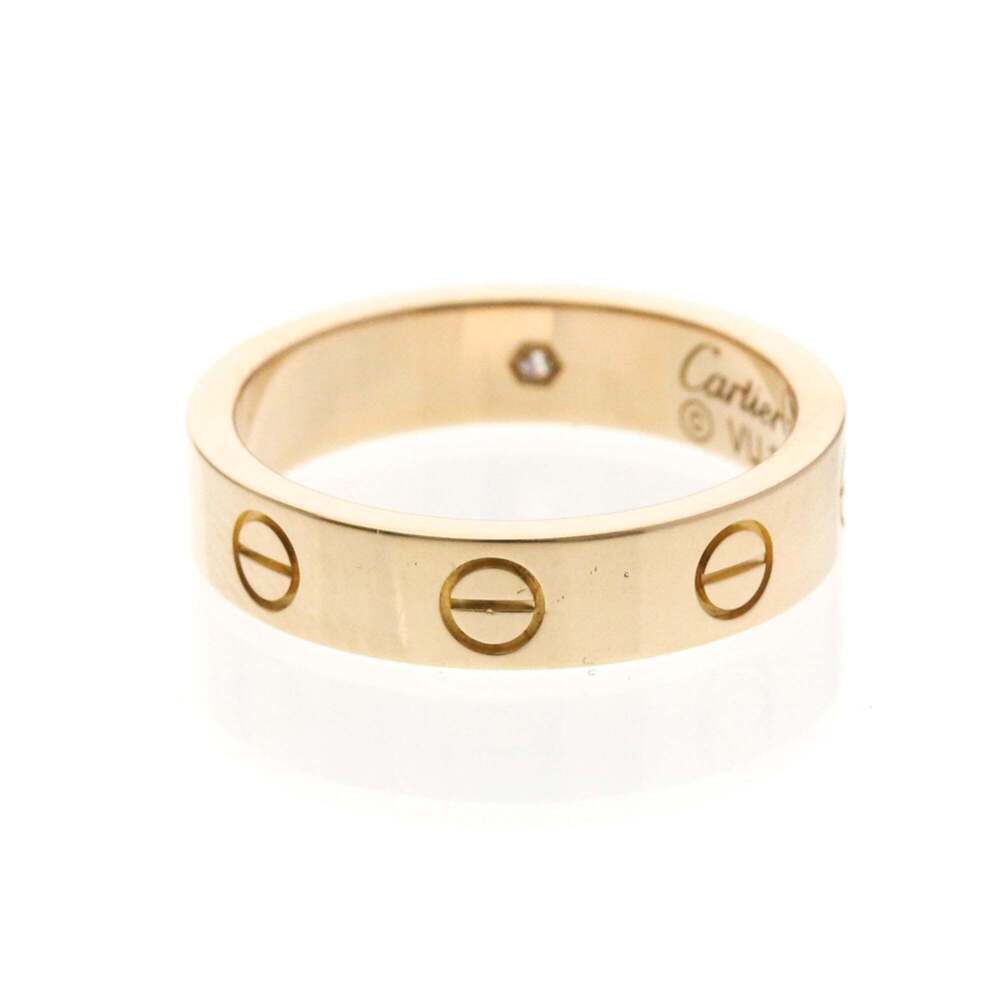 CARTIER Authentic 18k Gold Diamond Love Ring - Picture 3 of 10